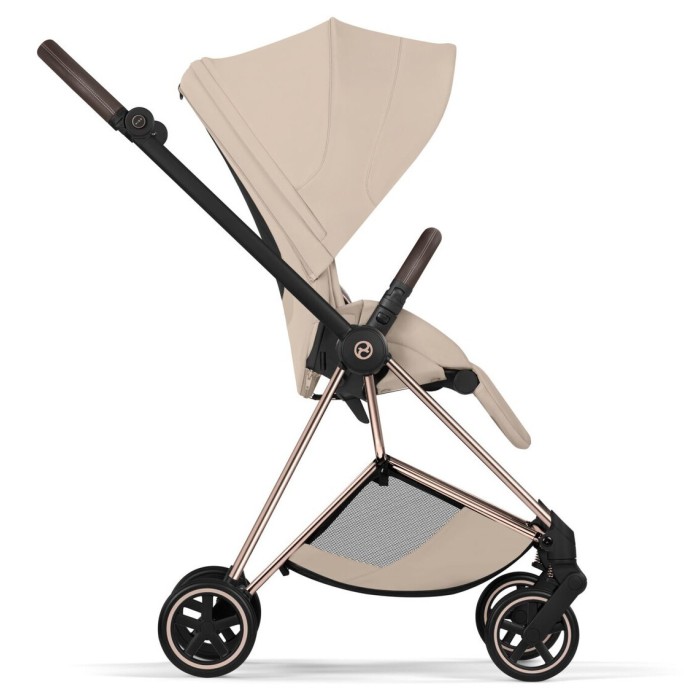 Stroller Cybex Mios Style Collection 5.0 Cozy Beige chassis Rosegold