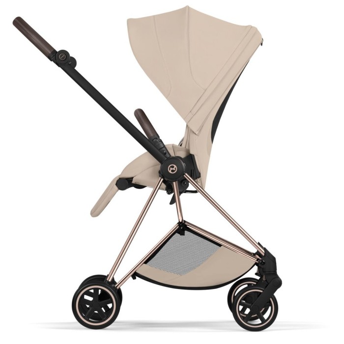 Stroller Cybex Mios Style Collection 5.0 Cozy Beige chassis Rosegold