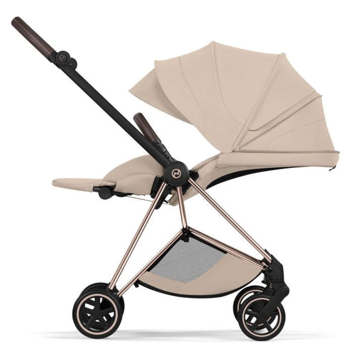Stroller Cybex Mios Style Collection 5.0 Cozy Beige chassis Rosegold