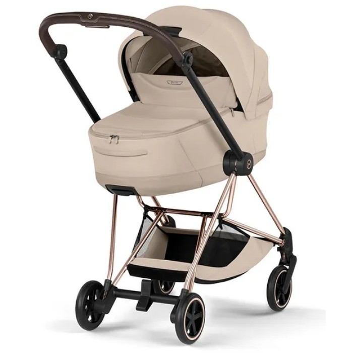 Cybex Mios Style Collection 5.0 stroller 2 in 1 Cozy Beige chassis Rose Gold