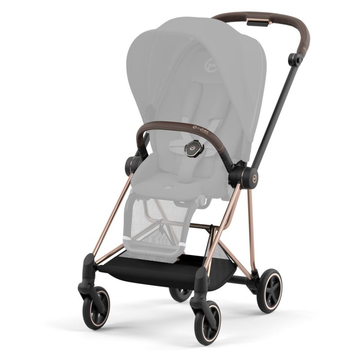 Прогулянкова коляска Cybex Mios 4.0 Leaf Green шасі Chrome Brown