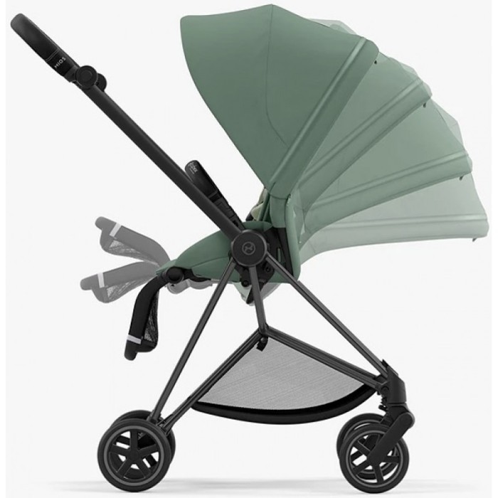 Stroller Cybex Mios 4.0 Leaf Green chassis Matt Black