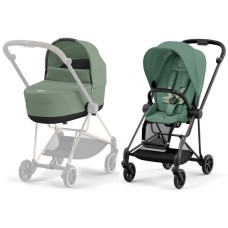 Cybex Mios 4.0 stroller 2 in 1 Leaf Green chassis Matt Black