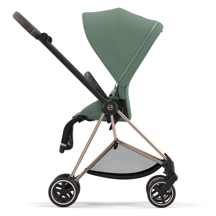 Stroller Cybex Mios 4.0 Leaf Green chassis Rosegold