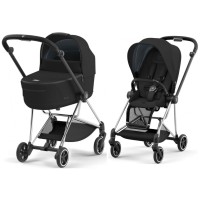 Cybex Mios 4.0 коляска 2 в 1 Sepia Black шасі Chrome Black