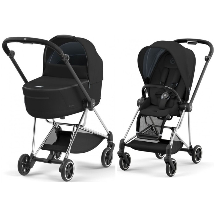 Cybex Mios 4.0 stroller 2 in 1 Sepia Black chassis Chrome Black