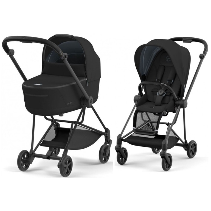 Cybex Mios 4.0 stroller 2 in 1 Sepia Black chassis Matt Black