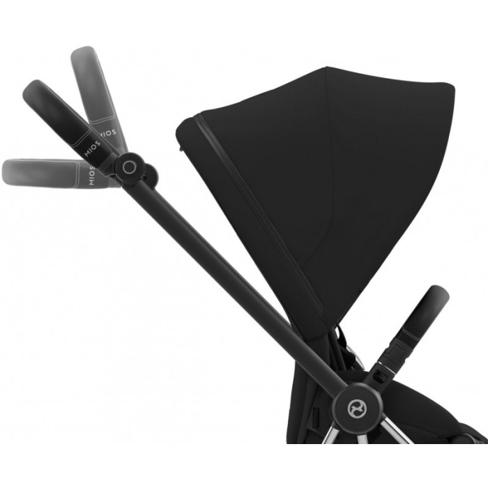Cybex Mios 4.0 stroller 2 in 1 Sepia Black chassis Chrome Black