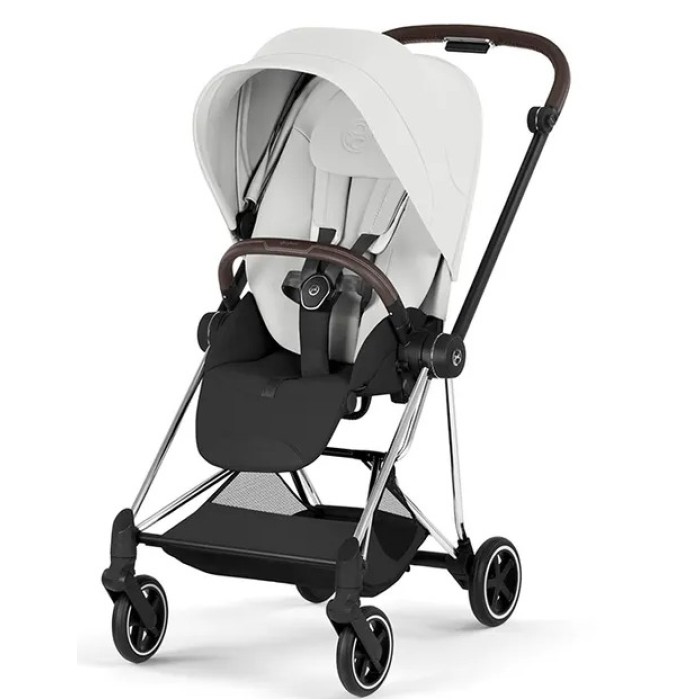 Прогулянкова коляска Cybex Mios Style Collection 5.0 Off White шасі Chrome
