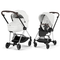 Cybex Mios Style Collection 5.0 stroller 2 in 1 Off White chassis Chrome