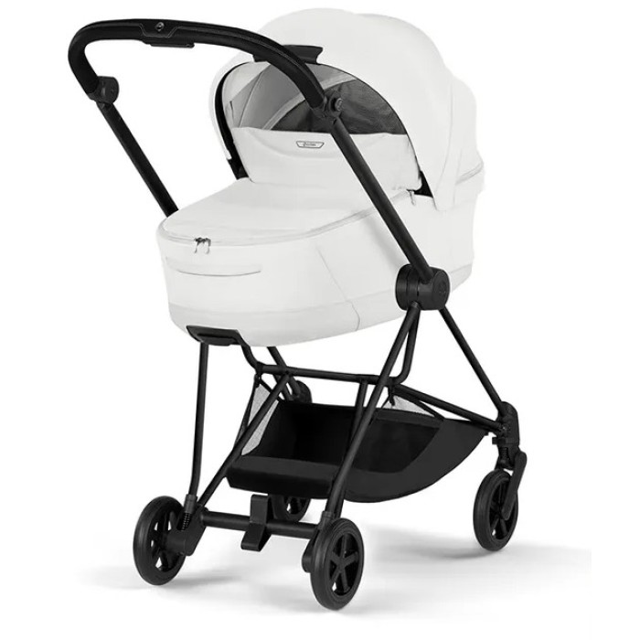 Cybex Mios Style Collection 5.0 stroller 2 in 1 Off White chassis Matt Black