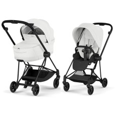 Cybex Mios Style Collection 5.0 stroller 2 in 1 Off White chassis Matt Black