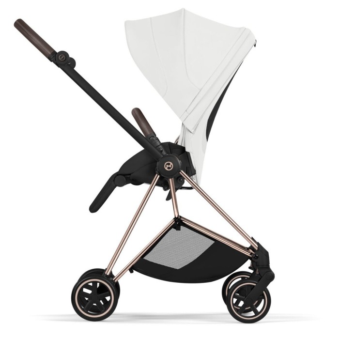Cybex Mios Style Collection 5.0 stroller 2 in 1 Off White chassis Rose Gold