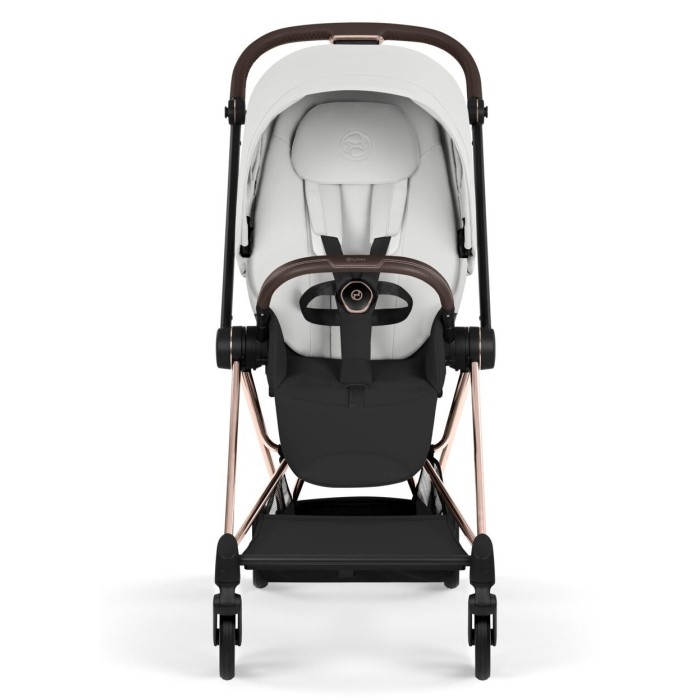 Cybex Mios Style Collection 5.0 stroller 2 in 1 Off White chassis Rose Gold