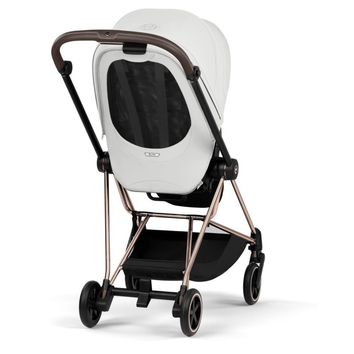 Cybex Mios Style Collection 5.0 stroller 2 in 1 Off White chassis Rose Gold