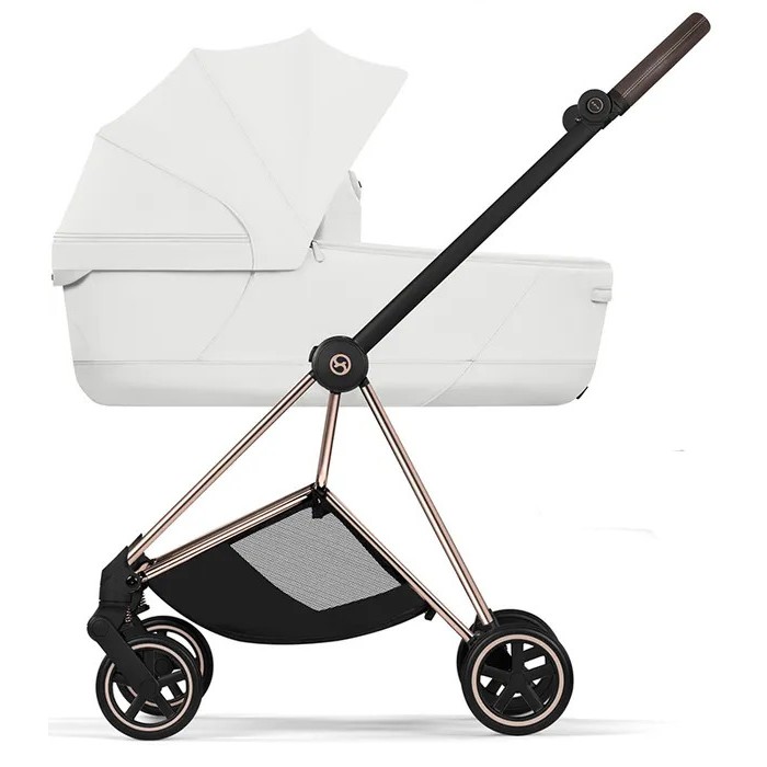 Cybex Mios Style Collection 5.0 stroller 2 in 1 Off White chassis Rose Gold