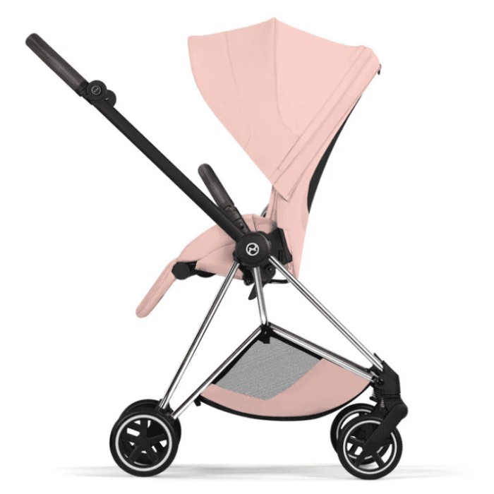 Прогулянкова коляска Cybex Mios Style Collection 5.0 Peach Pink шасі Chrome