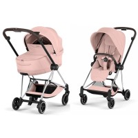 Cybex Mios Style Collection 5.0 коляска 2 в 1 Peach Pink шасі Chrome