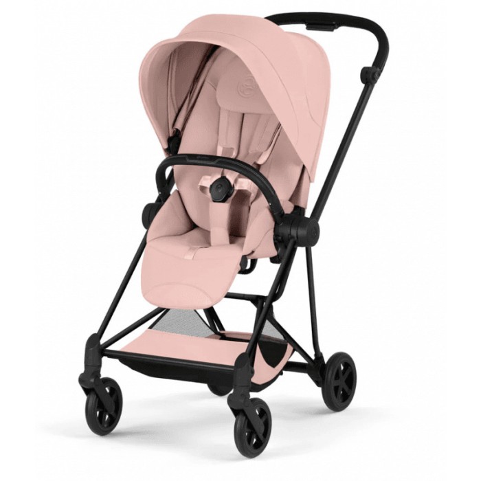 Stroller Cybex Mios Style Collection 5.0 Peach Pink chassis Matt Balck