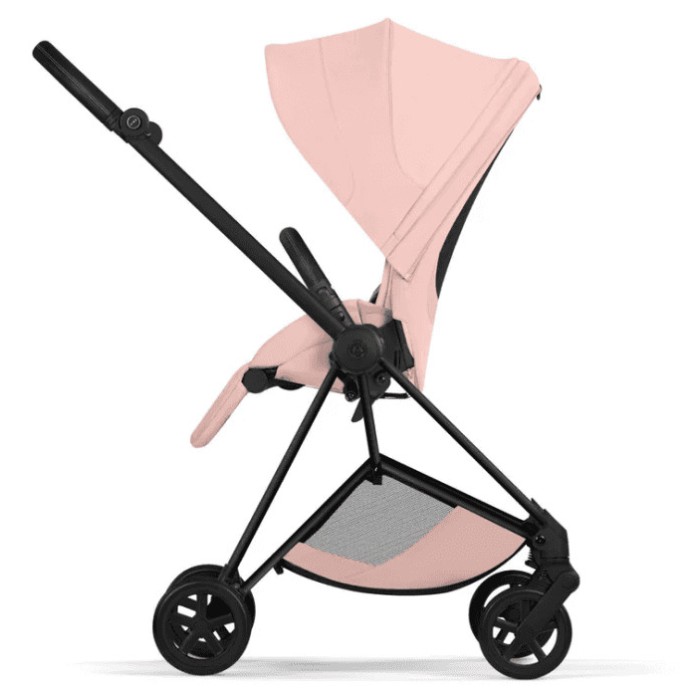 Stroller Cybex Mios Style Collection 5.0 Peach Pink chassis Matt Balck