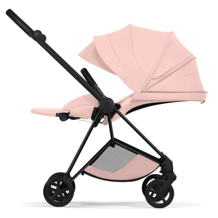Stroller Cybex Mios Style Collection 5.0 Peach Pink chassis Matt Balck