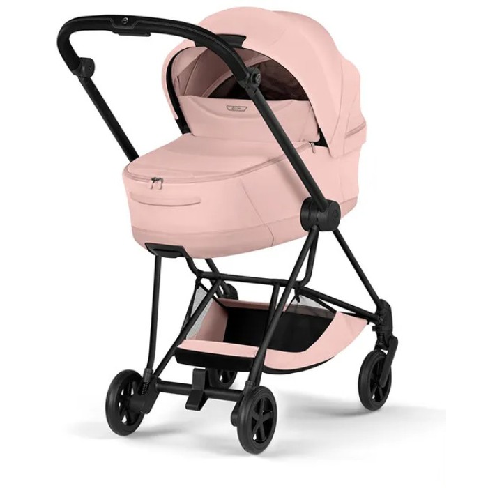 Cybex Mios Style Collection 5.0 stroller 2 in 1 Peach Pink chassis Matt Black