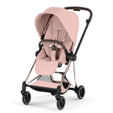 Прогулянкова коляска Cybex Mios Style Collection 5.0 Peach Pink шасі Rosegold