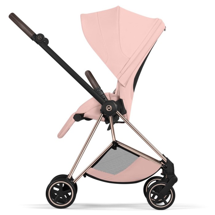 Stroller Cybex Mios Style Collection 5.0 Peach Pink chassis Rosegold
