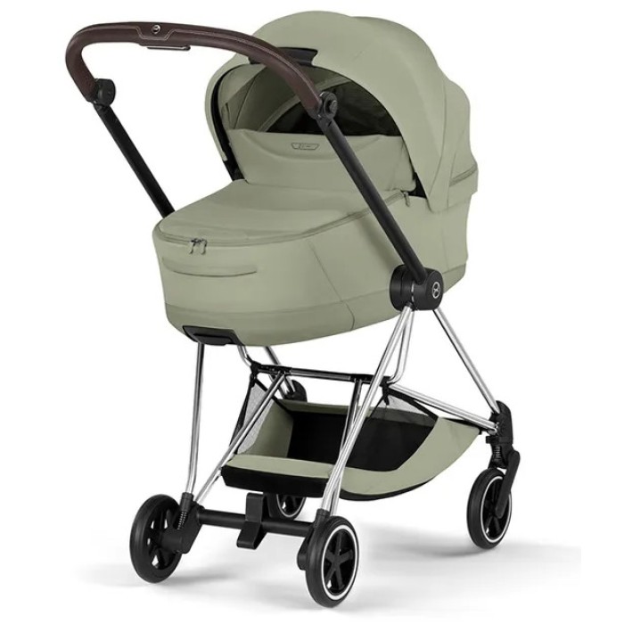 Cybex Mios Style Collection 5.0 stroller 2 in 1 Sage Green chassis Chrome