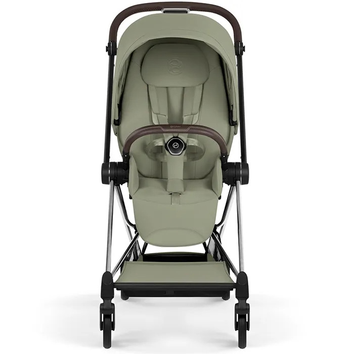 Cybex Mios Style Collection 5.0 stroller 2 in 1 Sage Green chassis Chrome