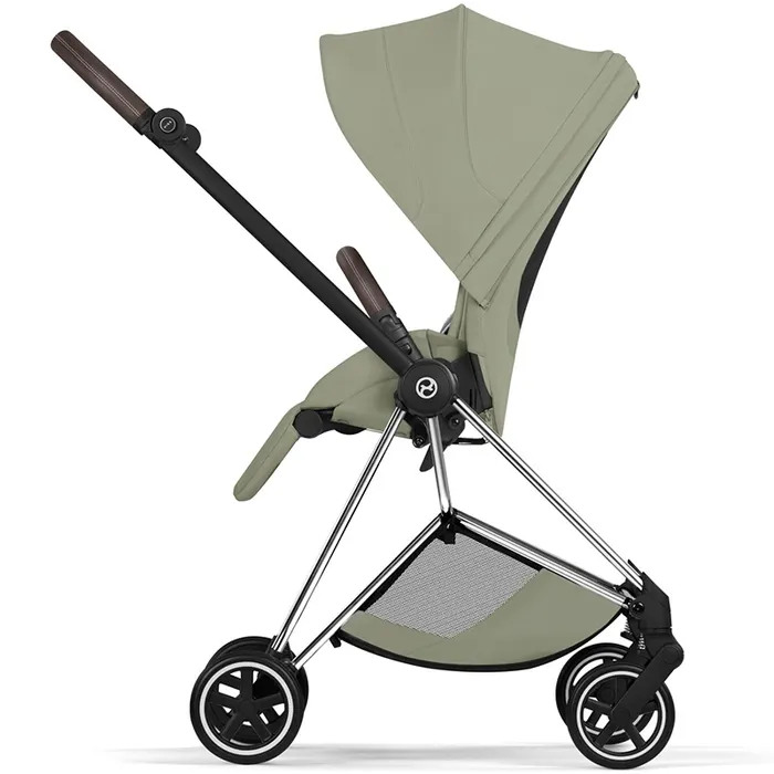 Cybex Mios Style Collection 5.0 stroller 2 in 1 Sage Green chassis Chrome