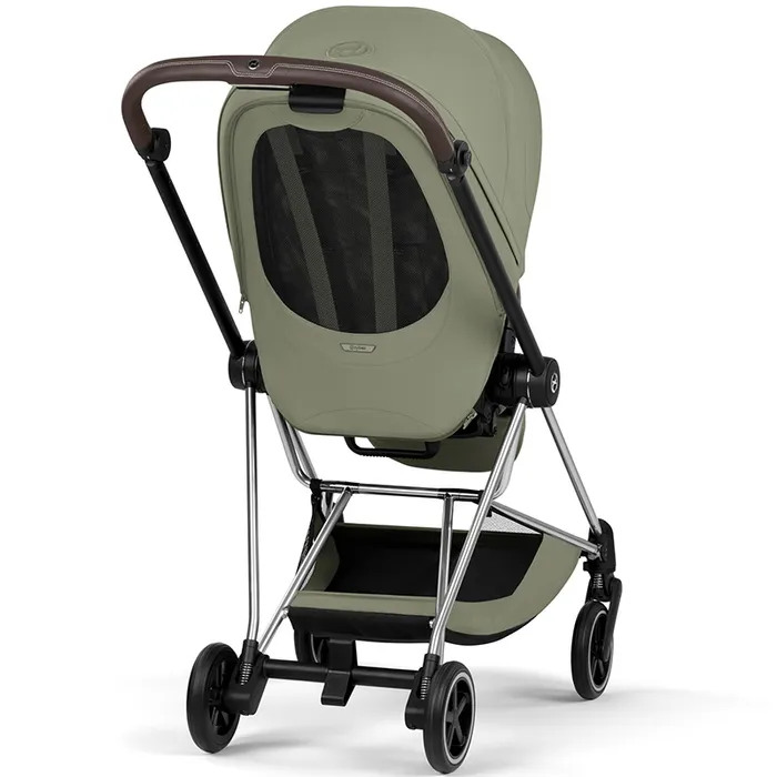 Cybex Mios Style Collection 5.0 stroller 2 in 1 Sage Green chassis Chrome