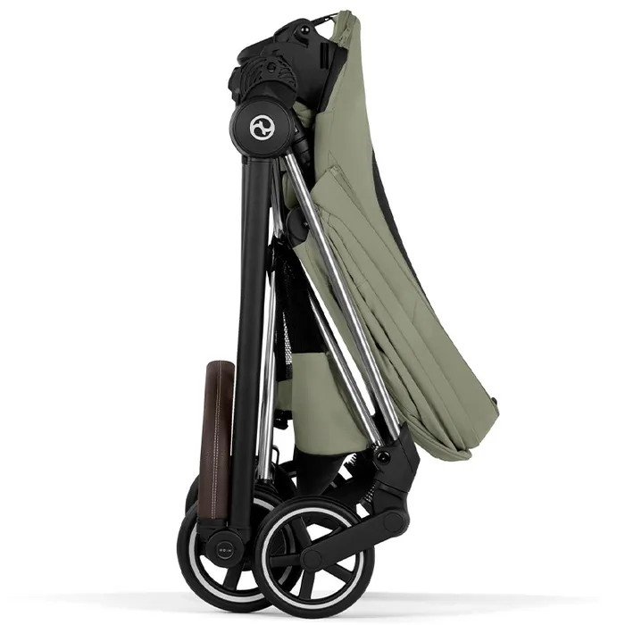 Cybex Mios Style Collection 5.0 stroller 2 in 1 Sage Green chassis Chrome
