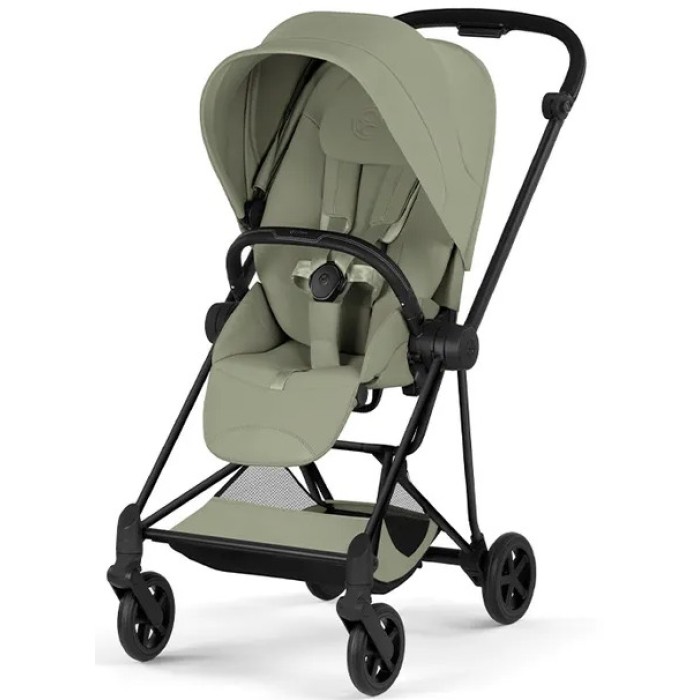 Cybex Mios Style Collection 5.0 stroller 2 in 1 Sage Green chassis Matt Black