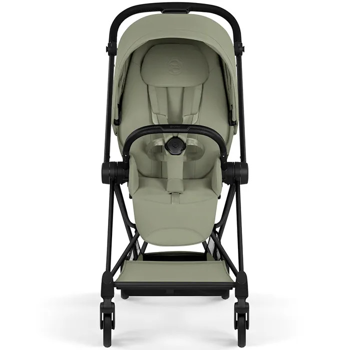 Cybex Mios Style Collection 5.0 stroller 2 in 1 Sage Green chassis Matt Black