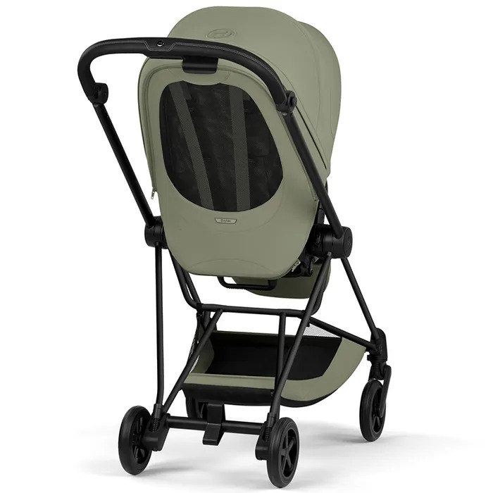 Cybex Mios Style Collection 5.0 stroller 2 in 1 Sage Green chassis Matt Black