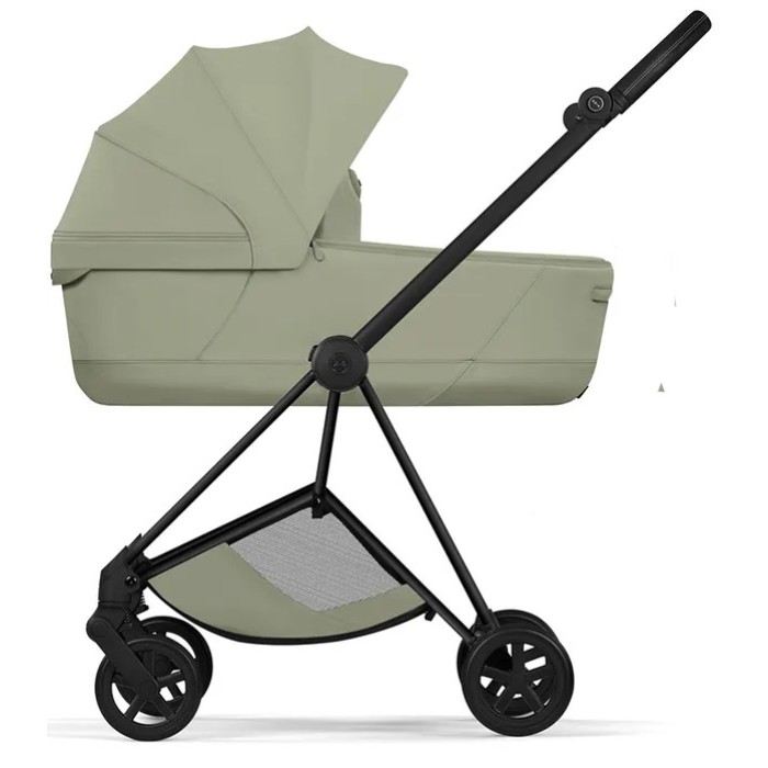 Cybex Mios Style Collection 5.0 stroller 2 in 1 Sage Green chassis Matt Black