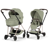 Cybex Mios Style Collection 5.0 коляска 2 в 1 Sage Green шасі Rose Gold