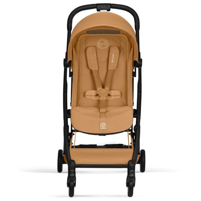 Orfeo BLK Cinnamon Yellow stroller 