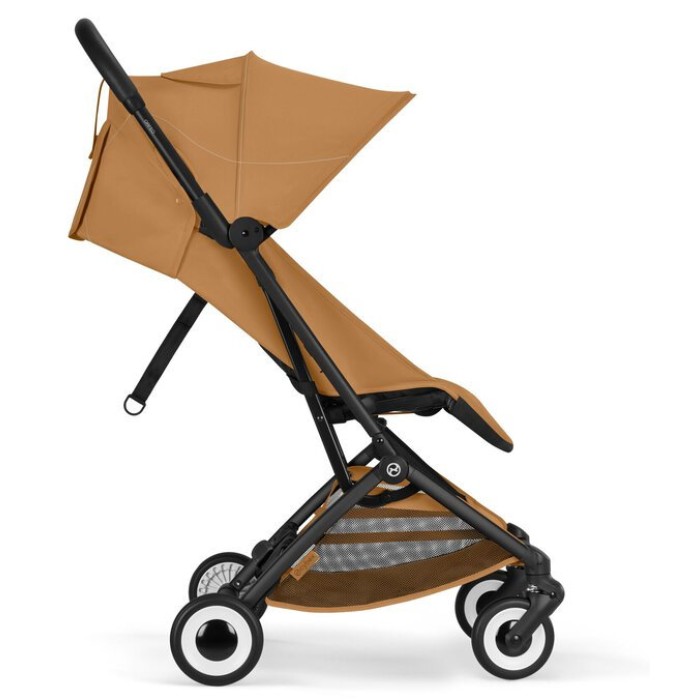 Orfeo BLK Cinnamon Yellow stroller 