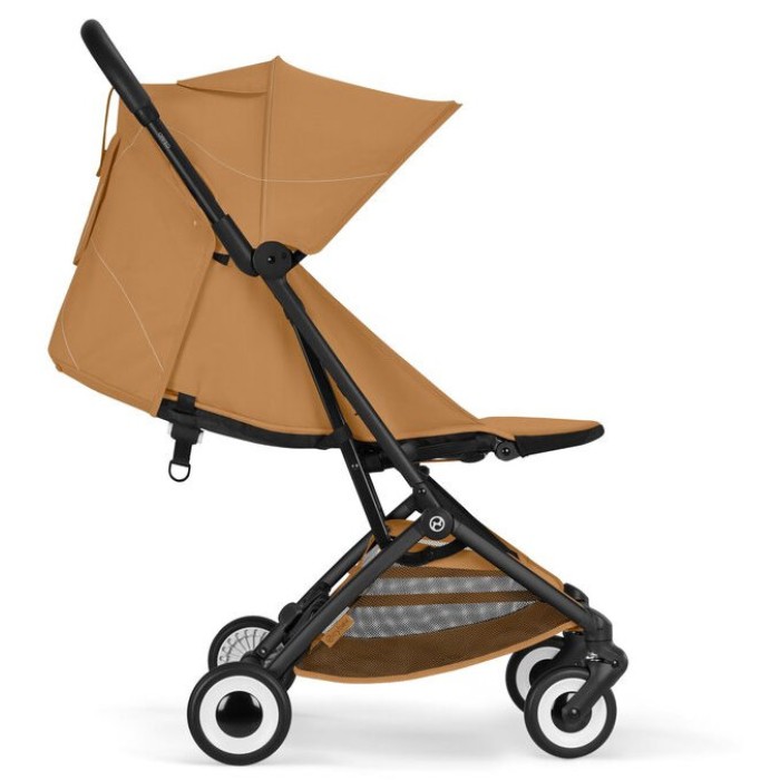 Orfeo BLK Cinnamon Yellow stroller 