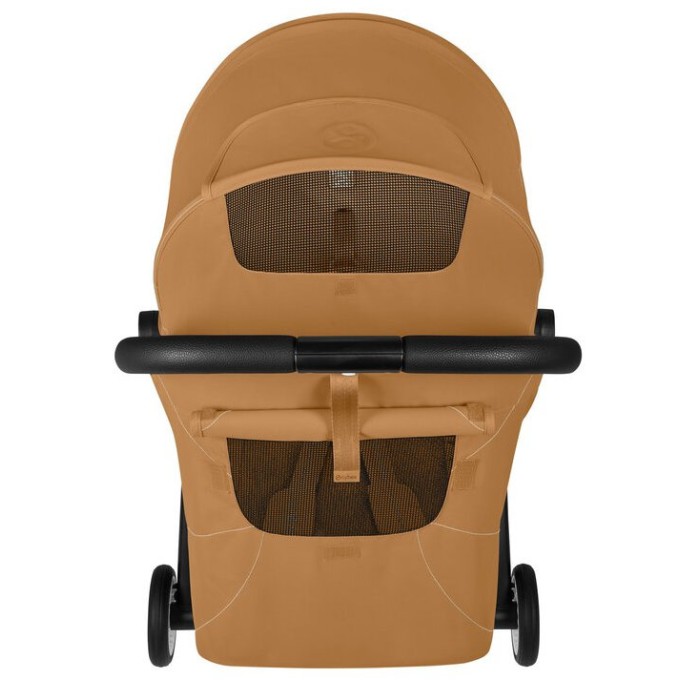 Orfeo BLK Cinnamon Yellow stroller 