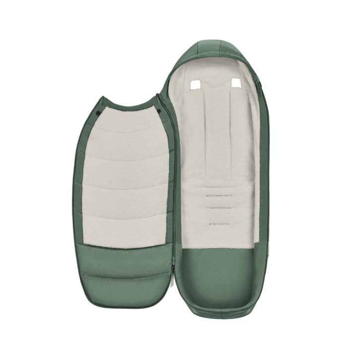 Cybex Platinum Leaf Green Leg Cover