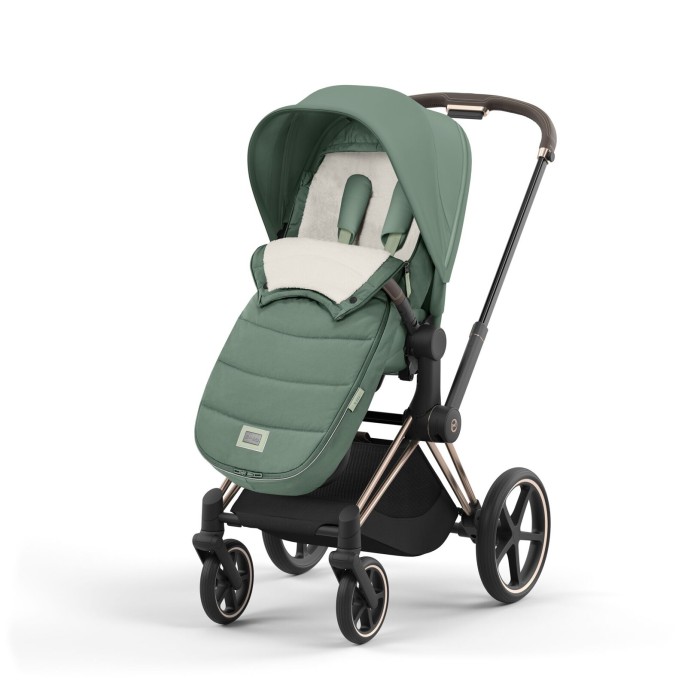 Cybex Platinum Leaf Green Leg Cover
