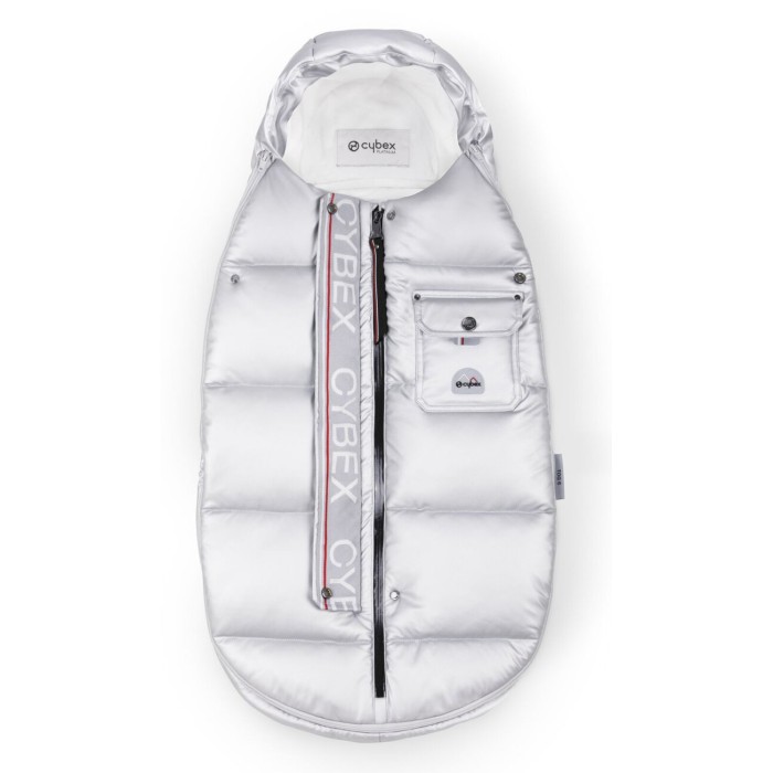 Cybex Platinum Winter Mini Arctic Silver Leg Cover