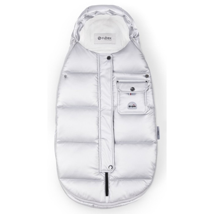 Cybex Platinum Winter Mini Arctic Silver Leg Cover