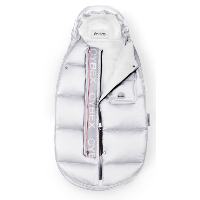 Cybex Platinum Winter Mini Arctic Silver Leg Cover