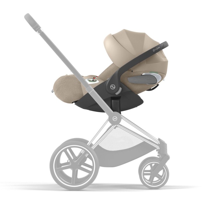Cybex Priam 3 in 1 Cozy Beige Style Collection chassis Chrome 5.0 car seat Cloud T plus