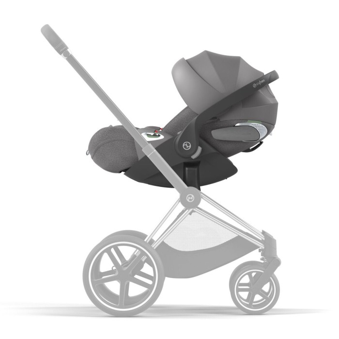 Cybex Priam 3 in 1 Mirage Grey chassis Rosegold 4.0 car seat Cloud plus
