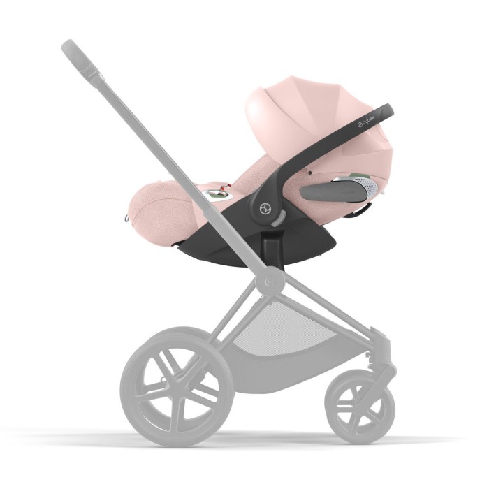 Cybex Priam 3 in 1 Peach Pink Style Collection chassis Chrome 5.0 car seat Cloud T plus